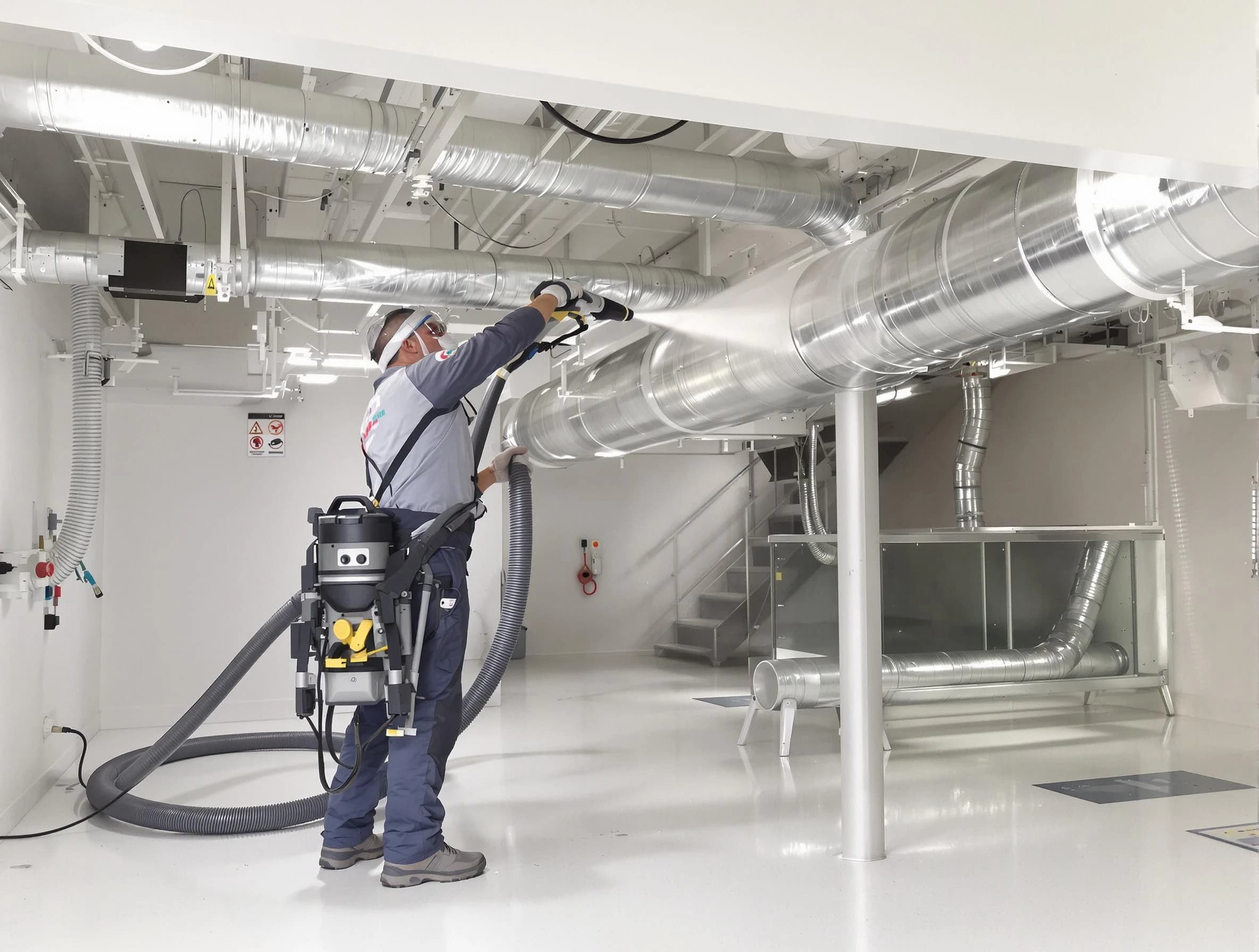 Professional central duct cleaning by Cranston Air Duct Cleaning in Cranston