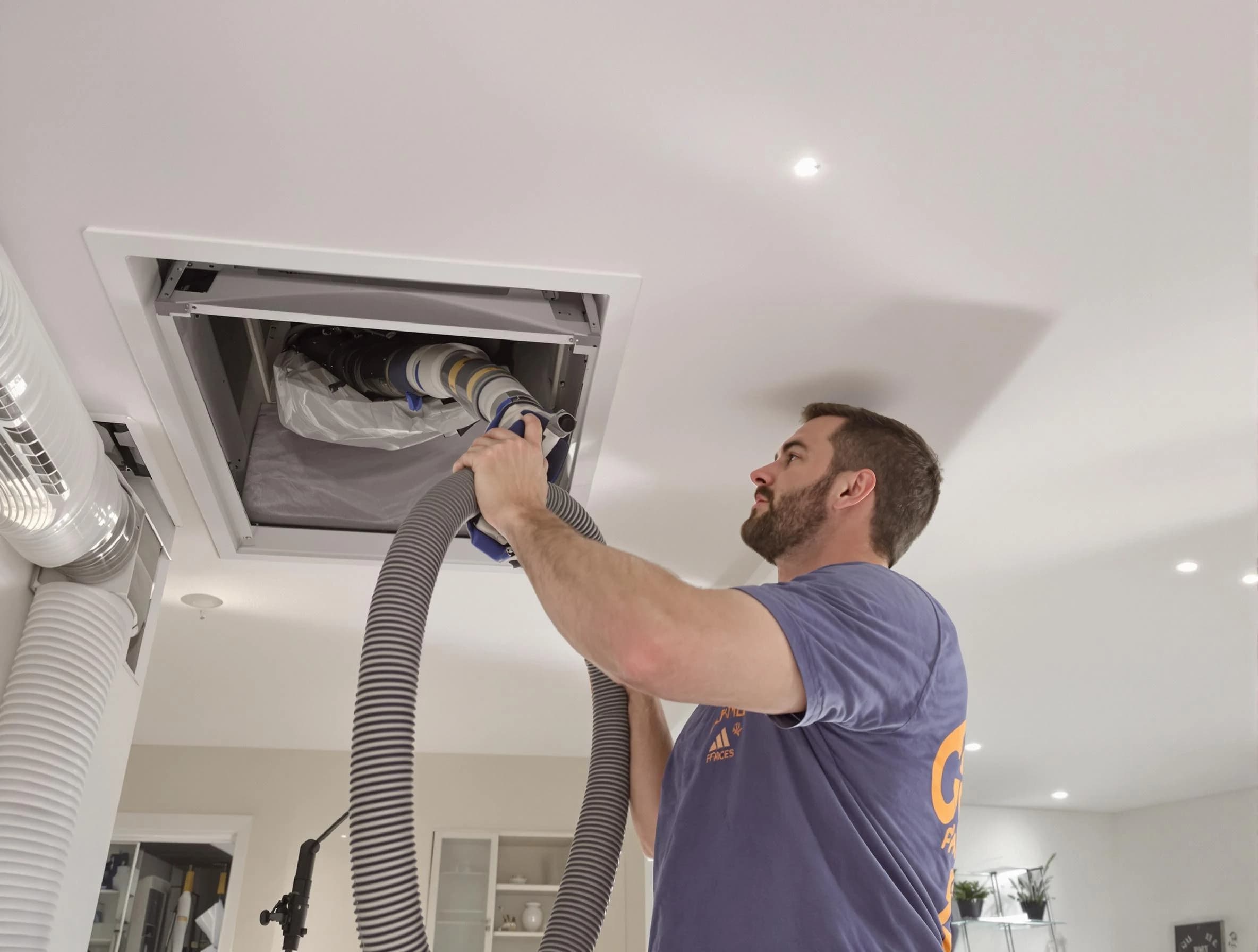 Precision indoor duct cleaning by Cranston Air Duct Cleaning in Cranston