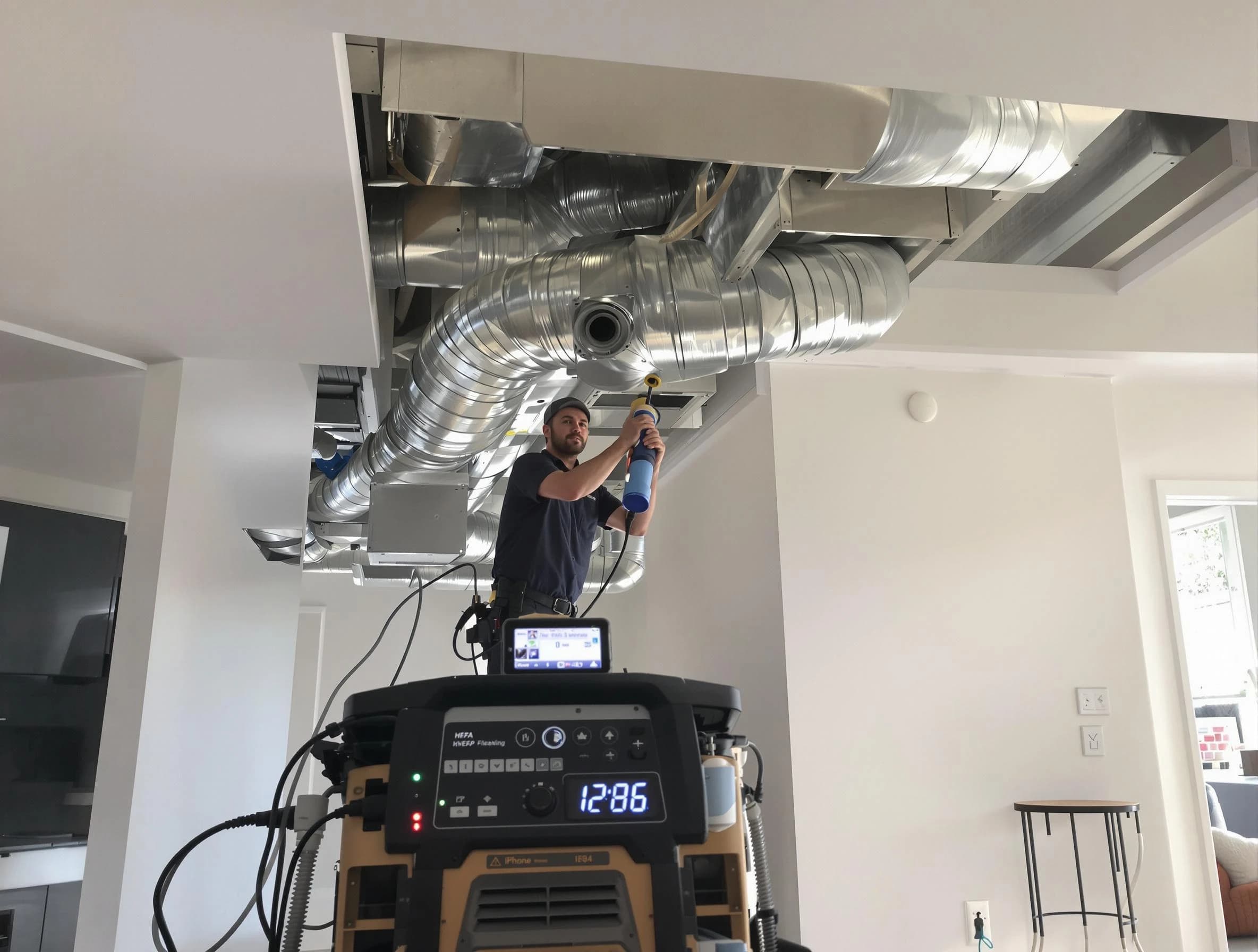 Advanced pure air duct cleaning by Cranston Air Duct Cleaning in Cranston