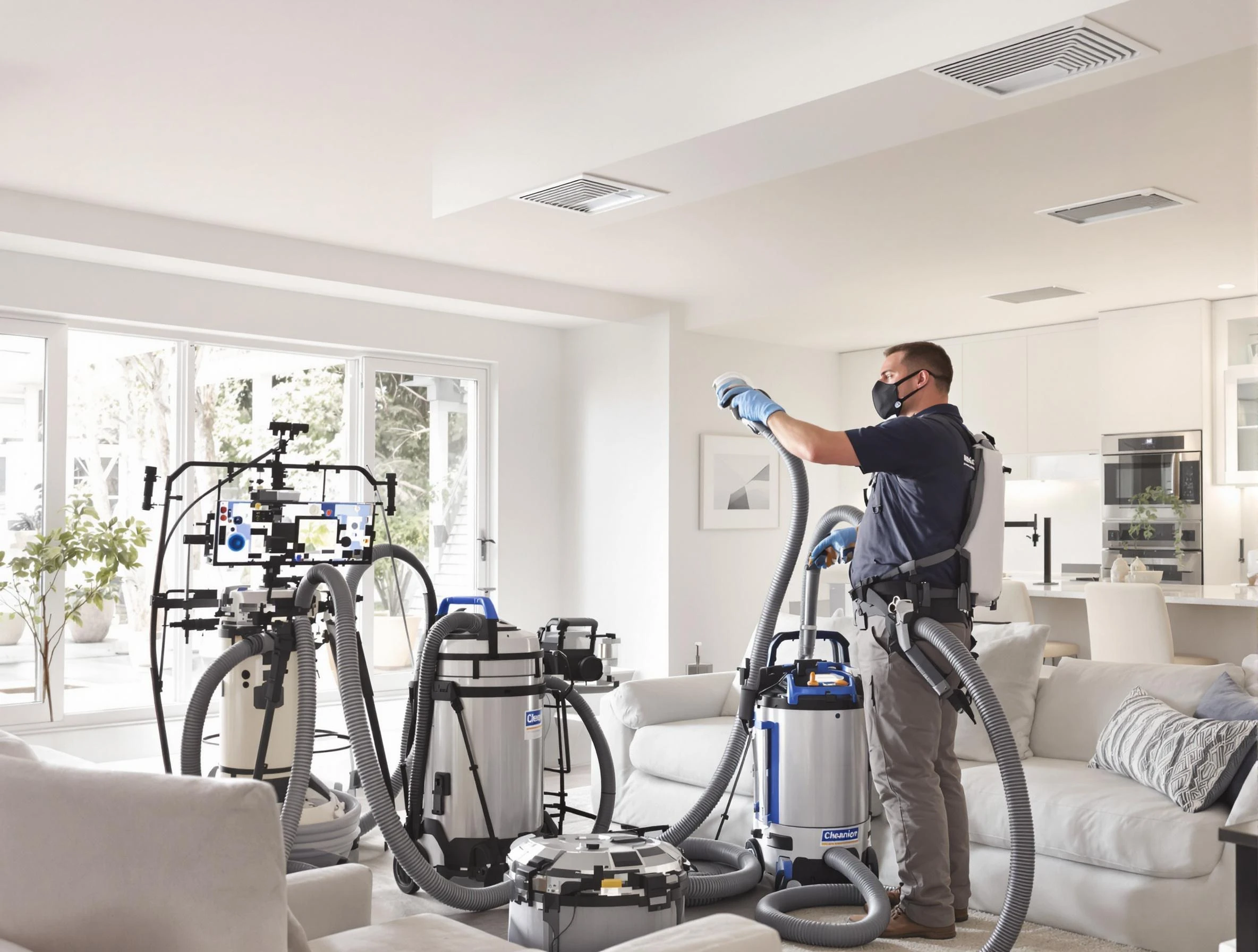 Professional AC duct cleaning by Cranston Air Duct Cleaning in Cranston