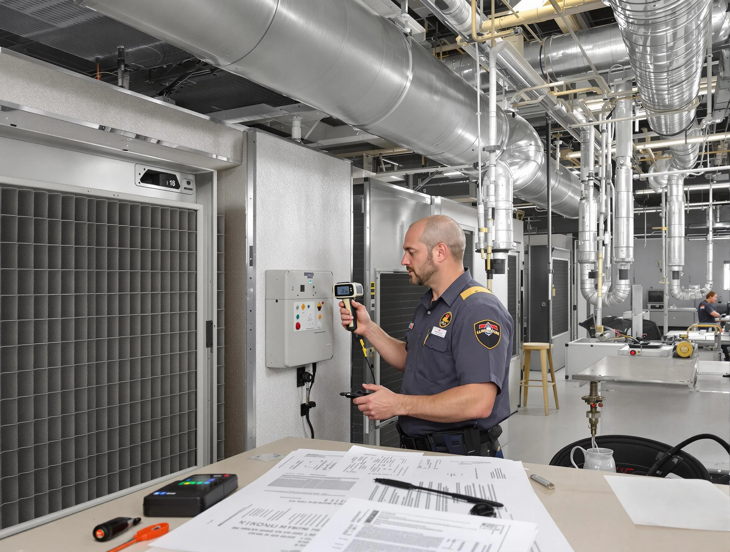 Professional filter system inspection by Cranston Air Duct Cleaning in Cranston
